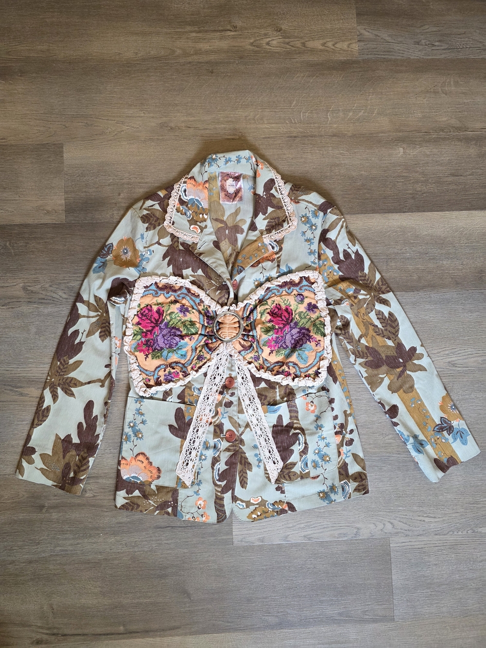 Remake Floral Embellished Jacket